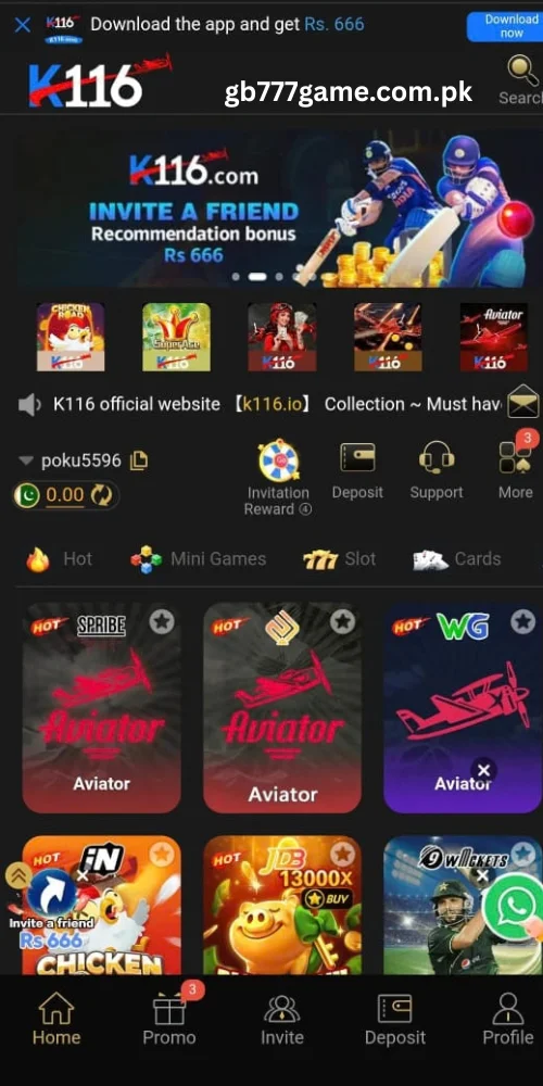 K116 Game APK